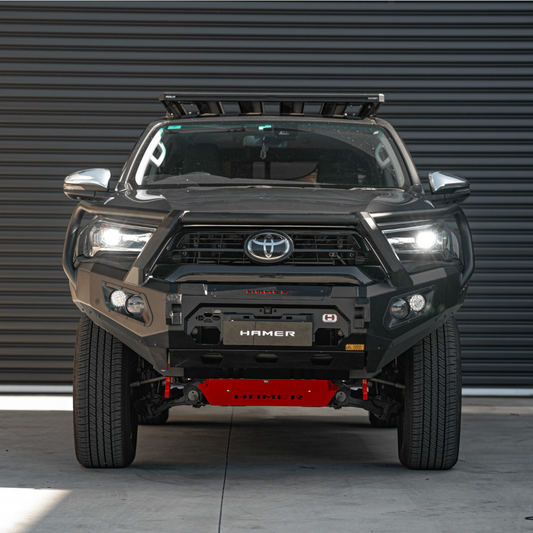 Hamer Toyota Hilux Raider (2021-2023) King Plus Front Bullbar Bumper (no arches)