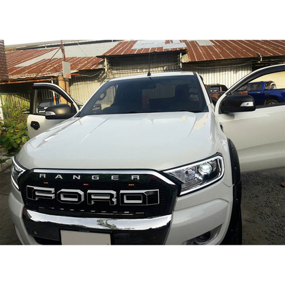 Ford Ranger 2016-2022 Head Light Cover With LED FITT