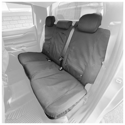 Tougher Seat Cover Ranger 2016-2022  Double Cab Charcoal