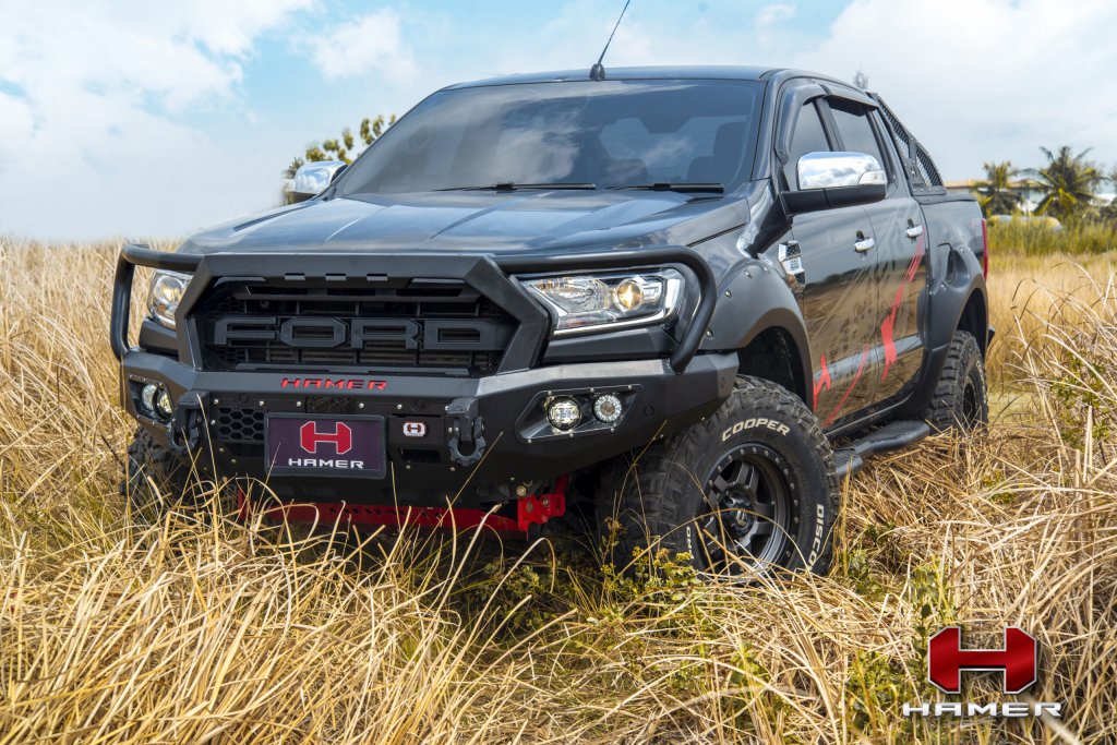 Hamer Ford Ranger T7/T8 (2016-2022) King Plus Front Bullbar Bumper