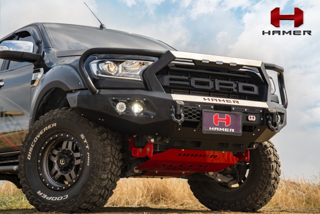 Hamer Ford Ranger T7/T8 (2016-2022) King Plus Front Bullbar Bumper