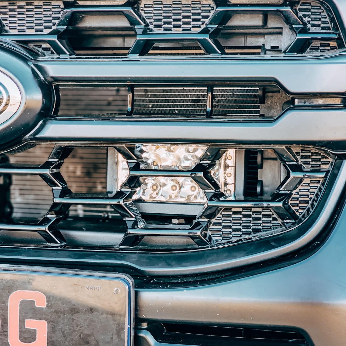 WILDOG Ford Ranger Next Gen T9 (2023-Present) Behind Grill Light Brackets