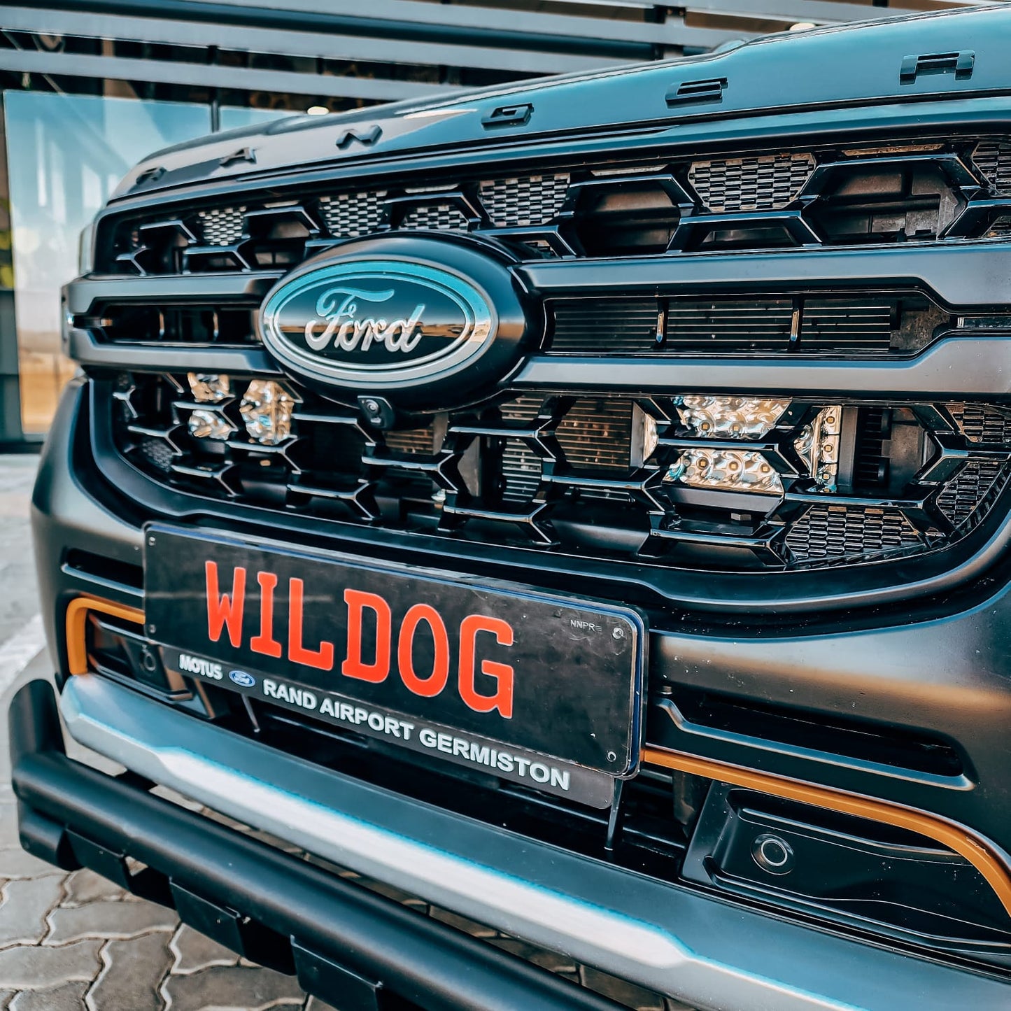 WILDOG Ford Ranger Next Gen T9 (2023-Present) Behind Grill Light Brackets