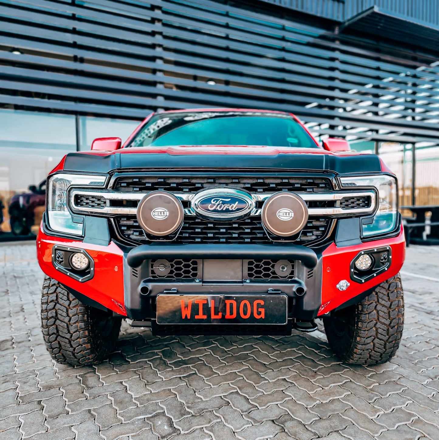 WILDOG Ford Ranger Next Gen T9 (2023-Present) K9 Front Replacement Bumper