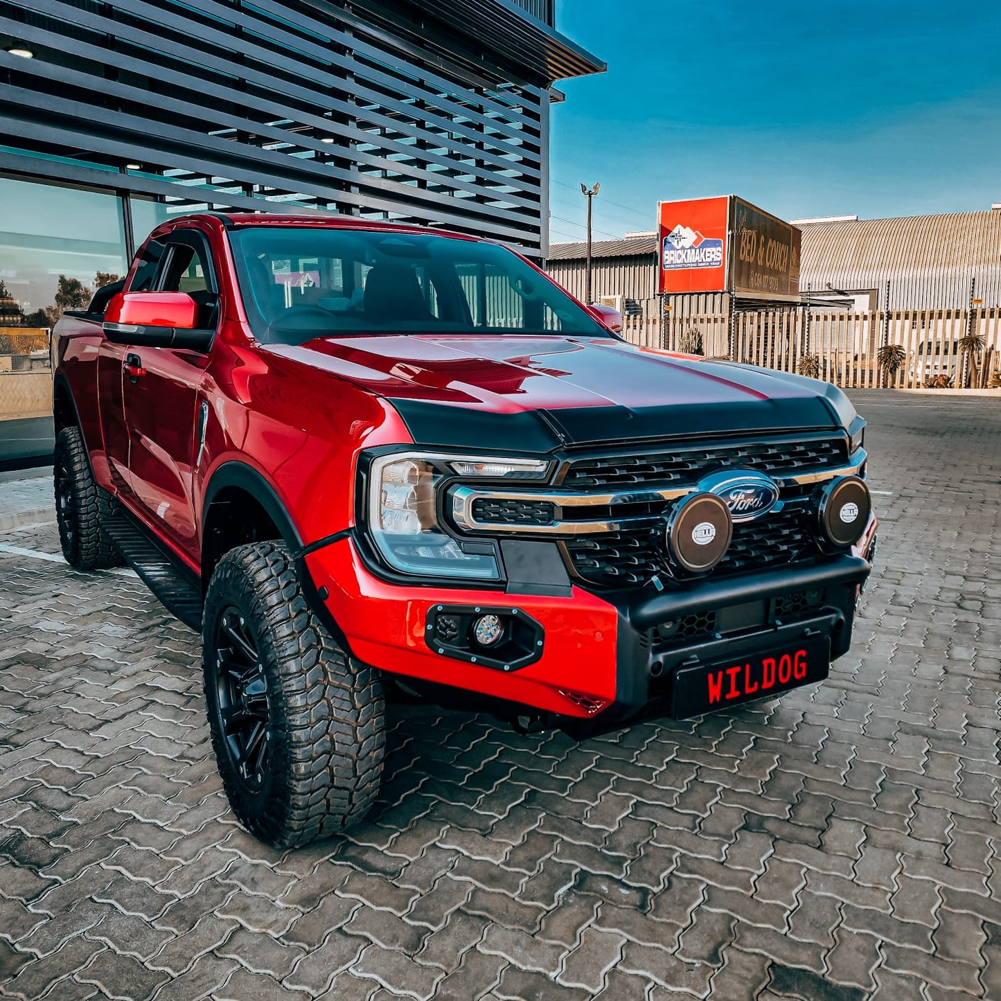 WILDOG Ford Ranger Next Gen T9 (2023-Present) K9 Front Replacement Bumper