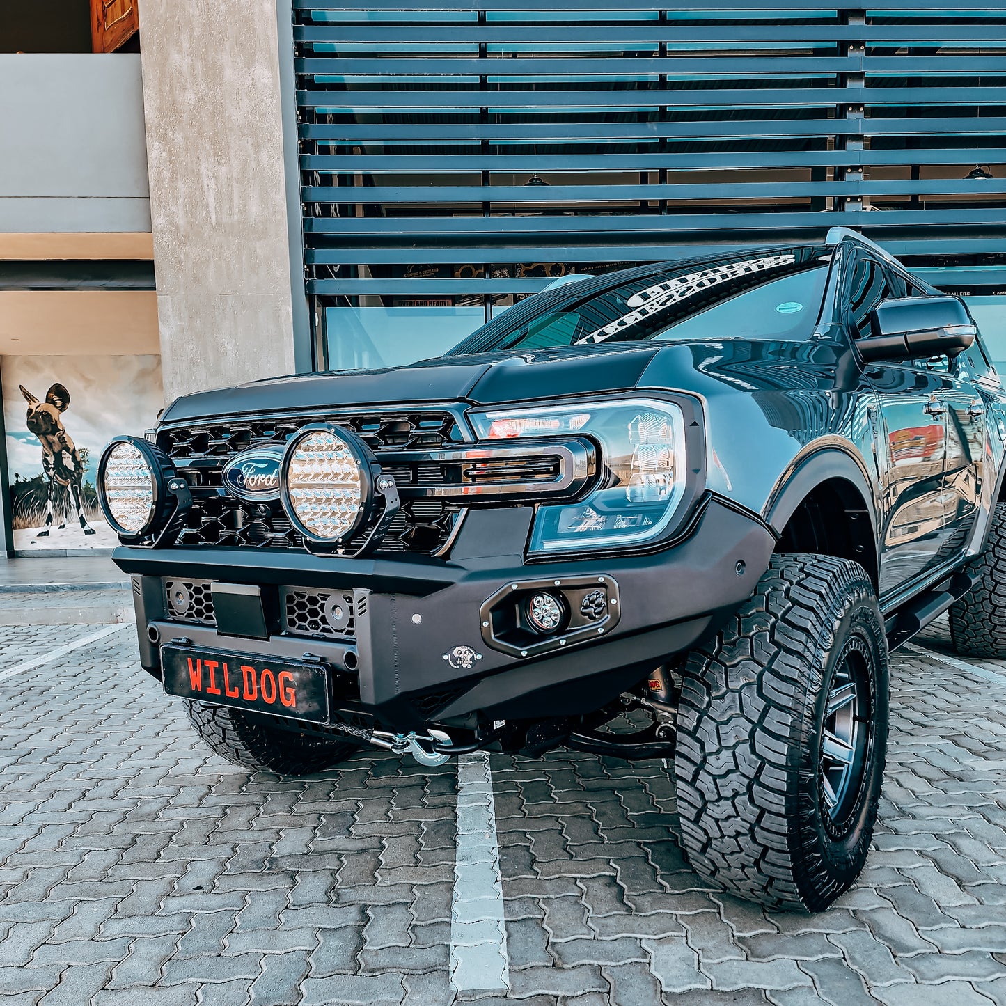 WILDOG Ford Ranger Next Gen T9 (2023-Present) Savage Style Front Replacement Bumper