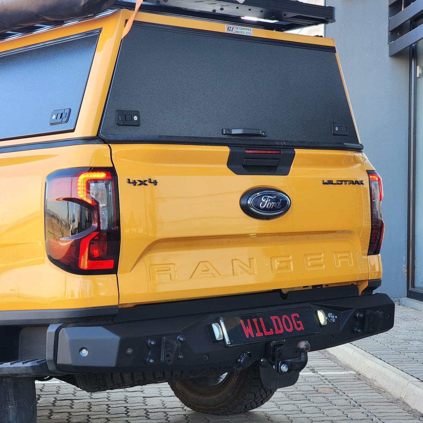 WILDOG Ford Ranger Next Gen T9 (2023-Present) Rear Replacement Bumper