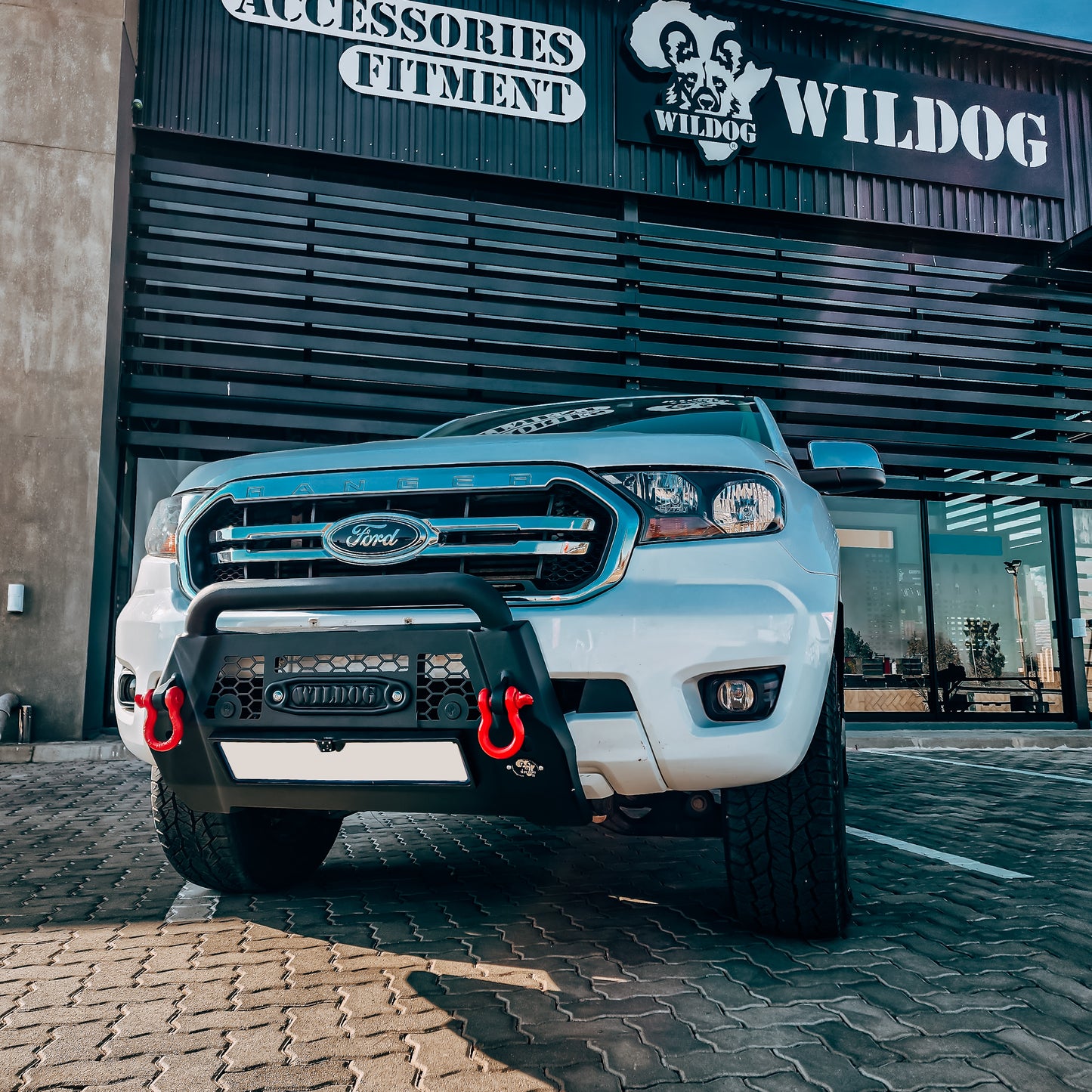 WILDOG Ford Ranger/Everest Facelift (T7/T8) (2016-2022) Bulldog Nudge Bar