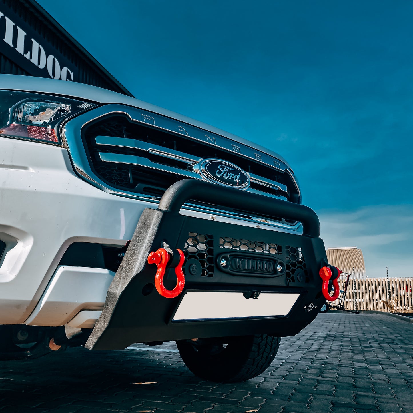 WILDOG Ford Ranger/Everest Facelift (T7/T8) (2016-2022) Bulldog Nudge Bar