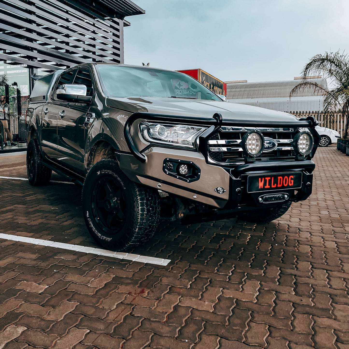 WILDOG Ford Ranger/Everest Facelift (T7/T8) (2016-2022) Hunter Front Replacement Bumper