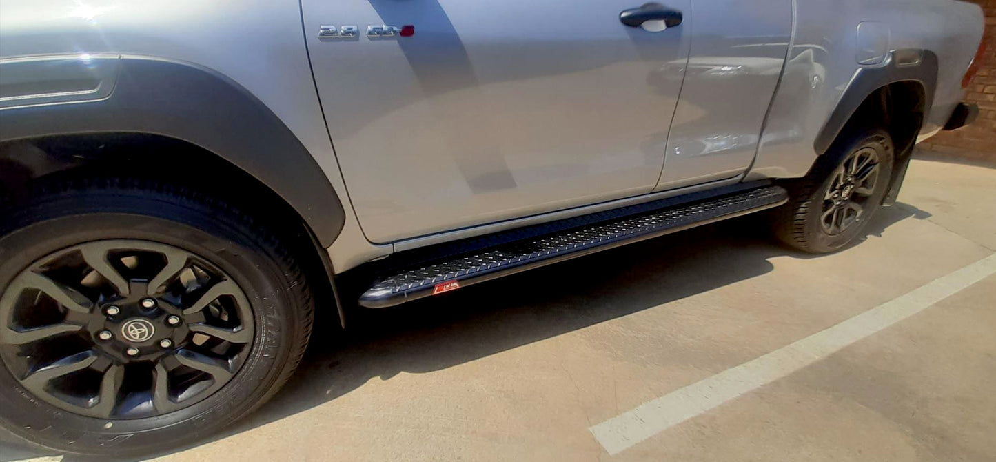 MCC Toyota Hilux GD6 (2016-Present) Side Steps - Double/Extended Cab