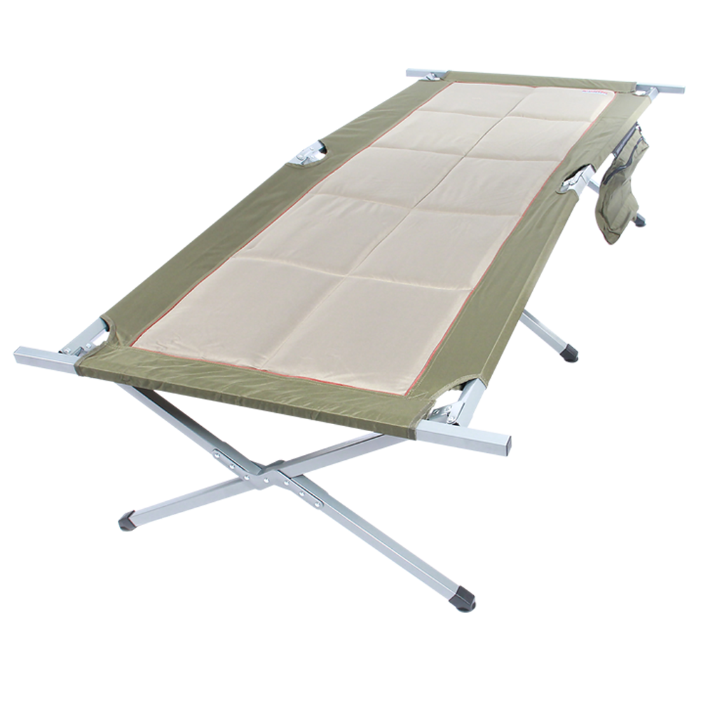 Meerkat Safari Oversized Fully Padded Camping Stretcher