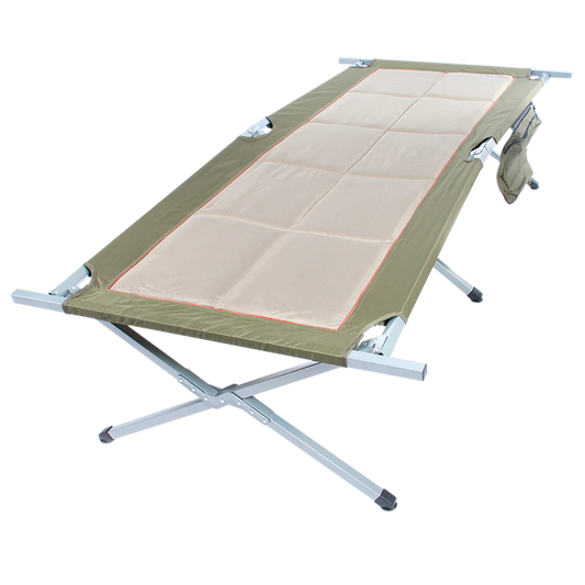 Meerkat Safari Oversized Fully Padded Camping Stretcher