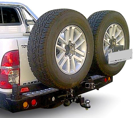 MCC Toyota Hilux GD6 (2016-Present) Rear Carrier Bumper w/ Towbar