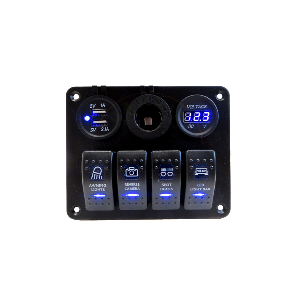 987 Rocker Panel Plug Panels, Plugs and Sockets – Bakkie & Outdoor