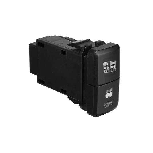 Dual Driving Lights Push Switch (Big 40x20mm)