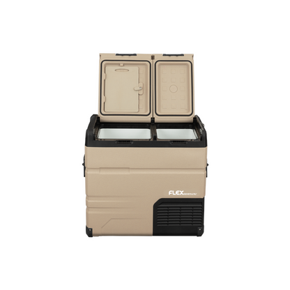 Flex TA55 Dual-Zone Camping Fridge-Freezer (12/24V + AC, Bluetooth)