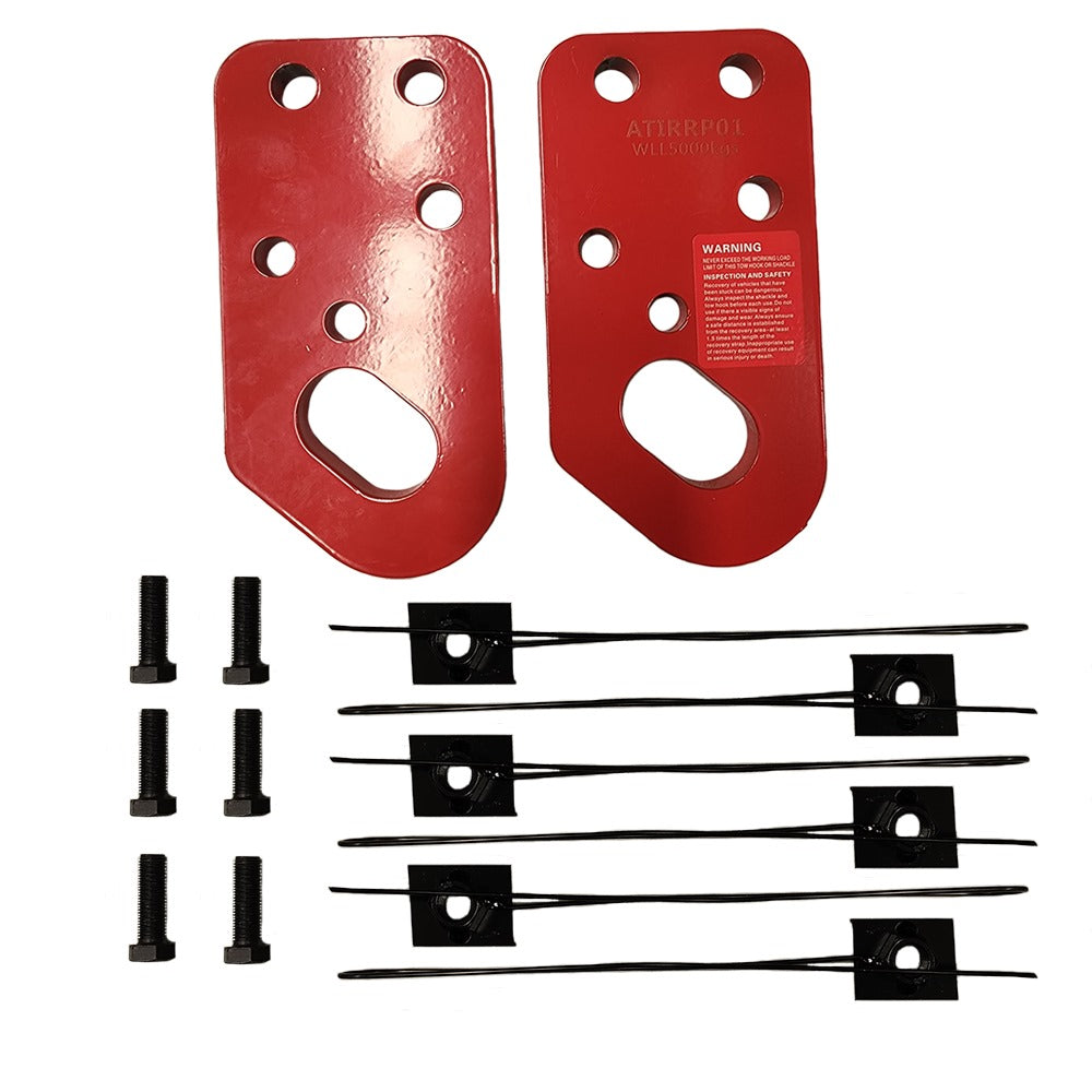 Toyota Landcruiser 70 Series Recovery Kit - Red