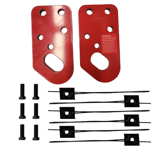 Toyota Landcruiser 70 Series Recovery Kit - Red