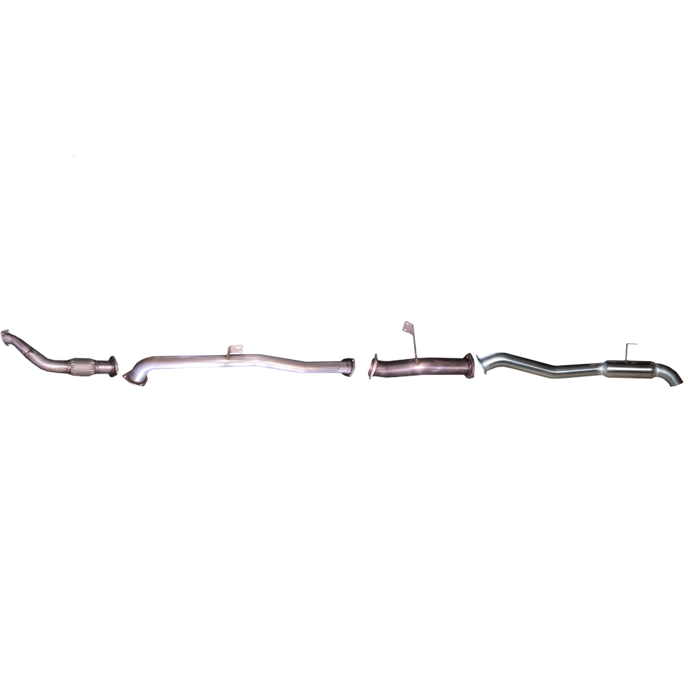 DeGraaf Toyota Land Cruiser 76 Series (2013-Present) 4.5L V8 S/W - Exhaust System