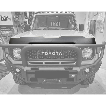 Toyota Land Cruiser 70 Series (2024-Present) Bonnet Guard - Matte Black