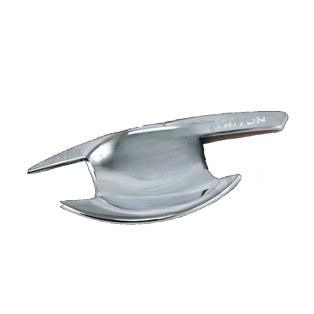 Mitsubishi Triton 2006-2013 Double Cab Door Handle Cups Chrome