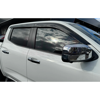 Mitsubishi Triton 2024-Present Weather Guards D/C G/B