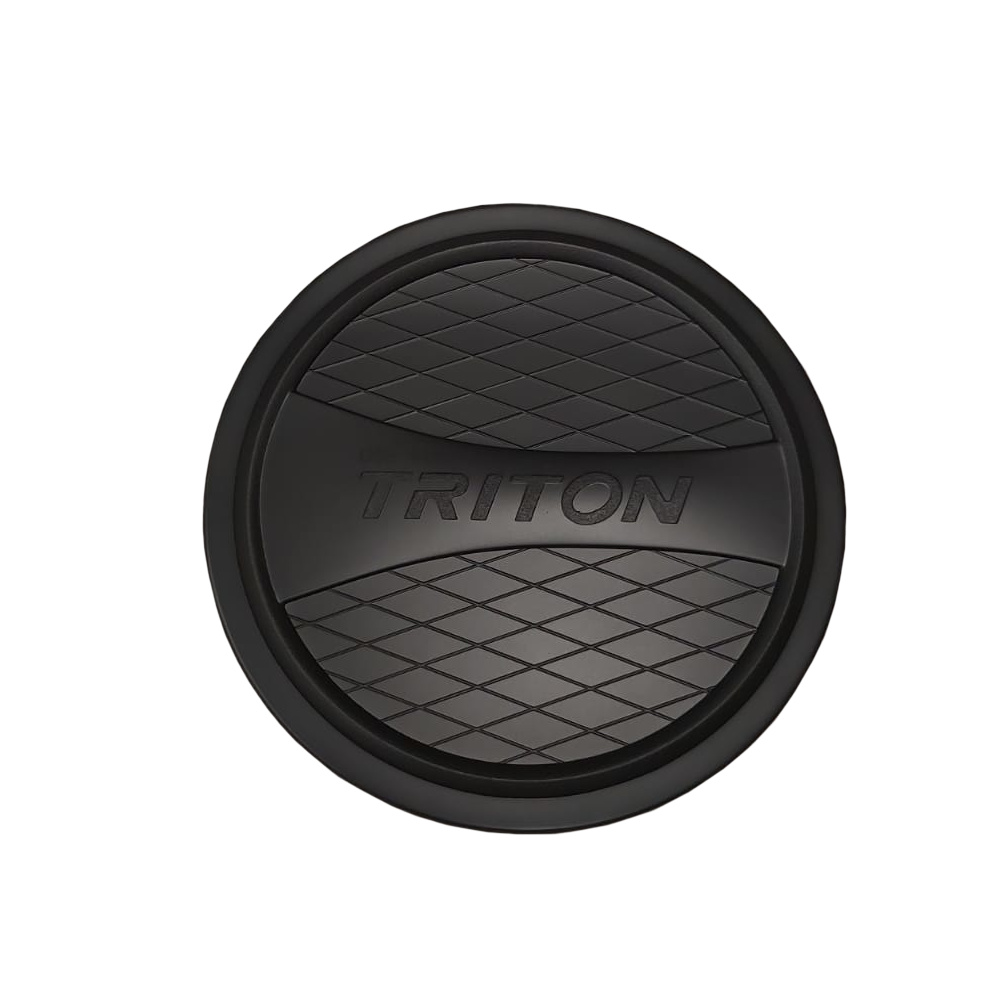 Mitsubishi Triton (2016-2019) Double Cab Fuel Cap Cover - Matt Black