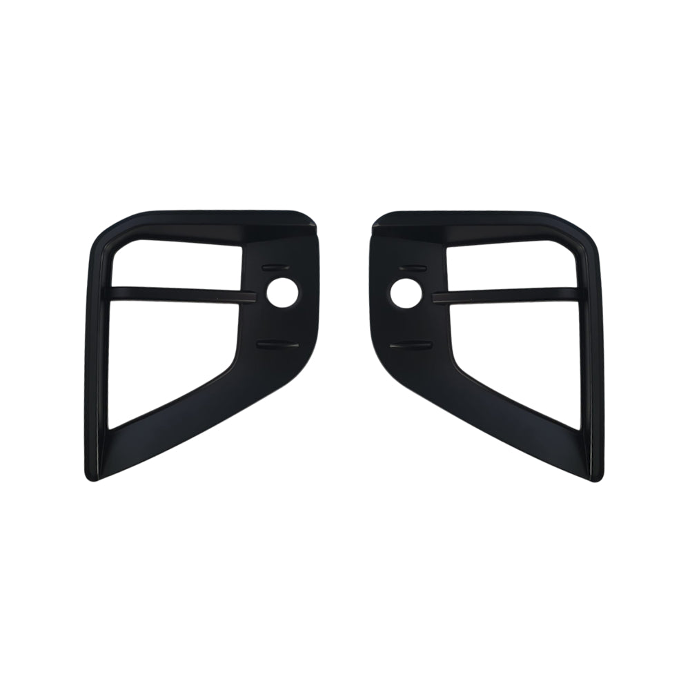 Mitsubishi Triton 2019 Front Fog Light Cover Matt Black