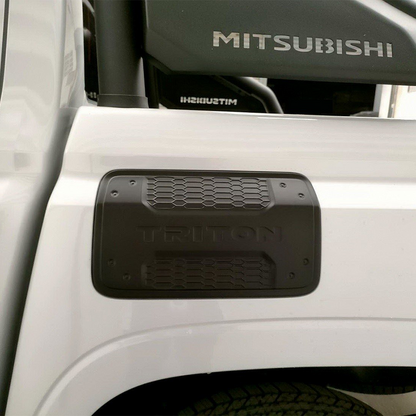 Mitsubishi Triton 2024+ Fuel Cap Cover – Matte Black