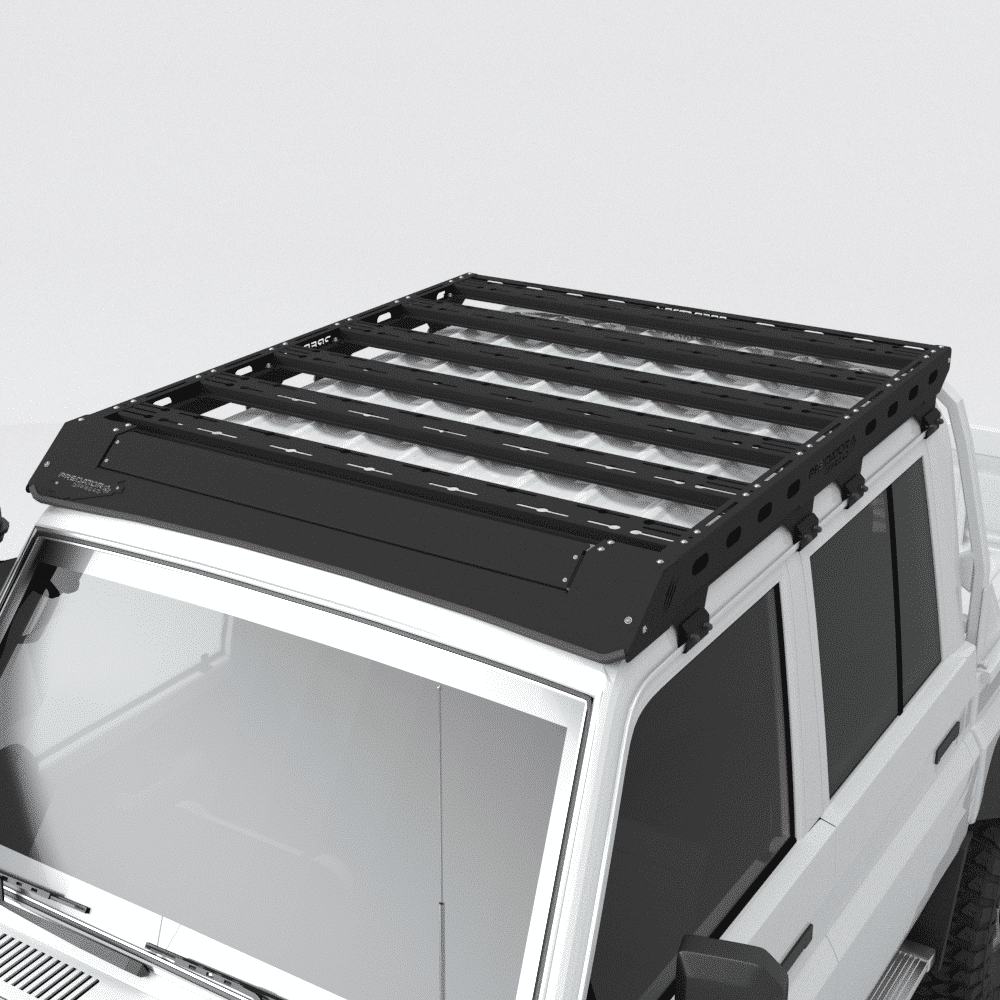 Predator Toyota Land Cruiser LC79 Series Double Cab Roof Rack