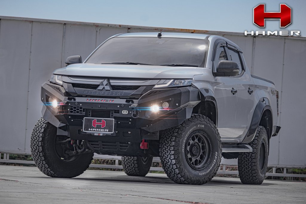 Hamer Mitsubishi Triton (2018-2023) King Series Front Bumper (No Bull Bar)