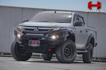 Hamer Mitsubishi Triton (2018-2023) King Series Front Bumper (No Bull Bar)