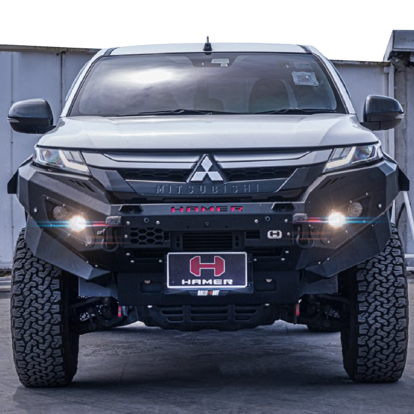 Hamer Mitsubishi Triton (2018-2023) King Series Front Bumper (No Bull Bar)