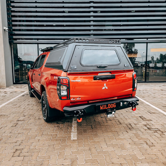 WILDOG Mitsubishi Triton (2019-2023) Alpha Style Rear Replacement Bumper