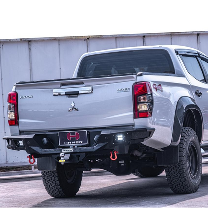 Hamer Mitsubishi Triton (2018-2023) Nova Series Rear Bumper