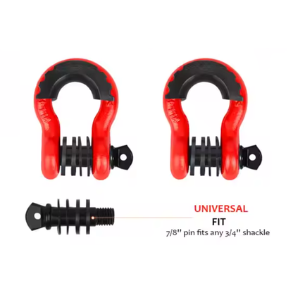 4.75T Recovery Shackles set