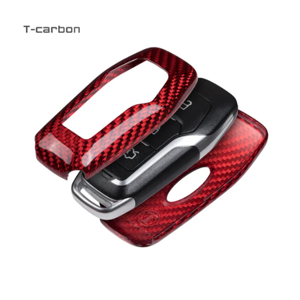 T-Carbon Ford 3 Button Key Cover (Real Carbon Fibre)