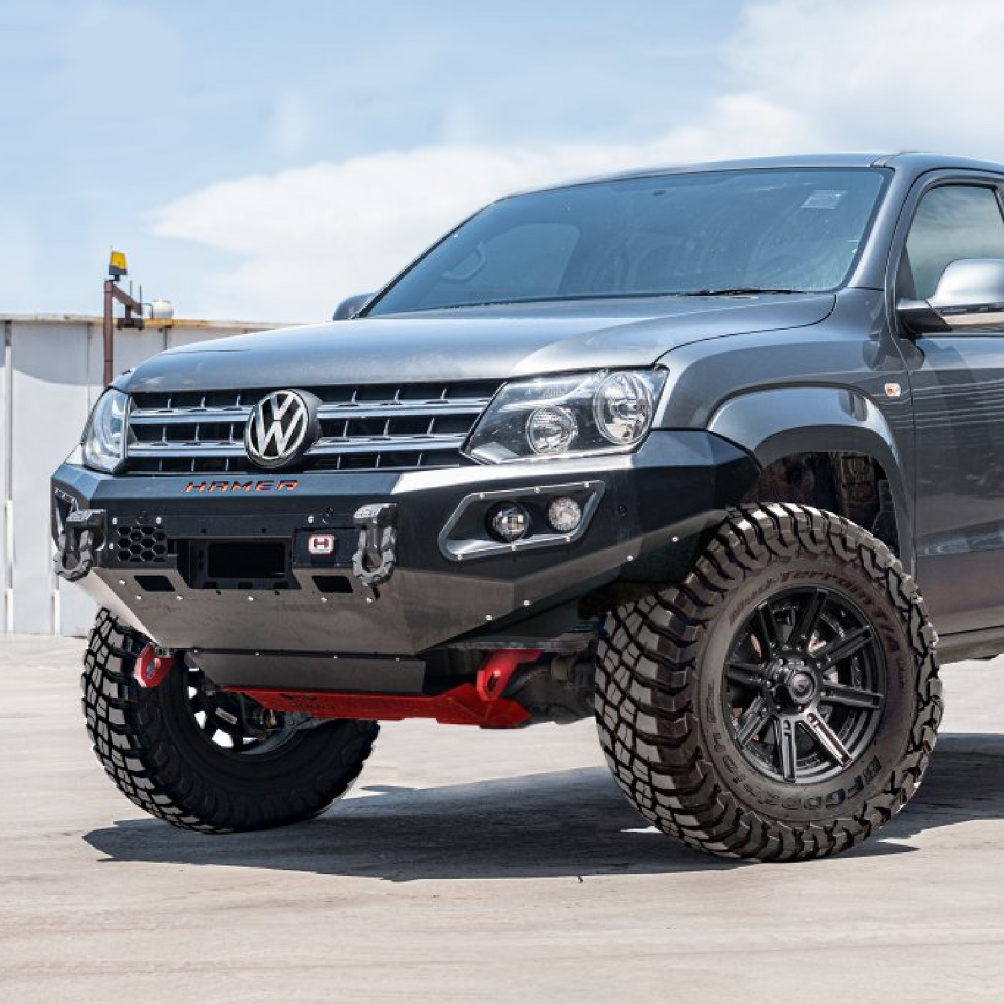 Hamer VW Amarok (2010-2022) King Series Front Bumper (No Bull Bar)
