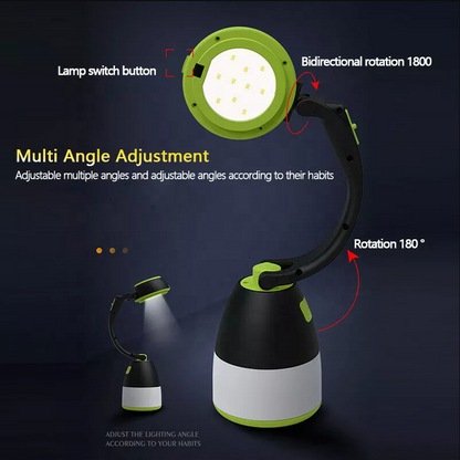 Camping Lantern 3 in 1 - USB Rechargeable