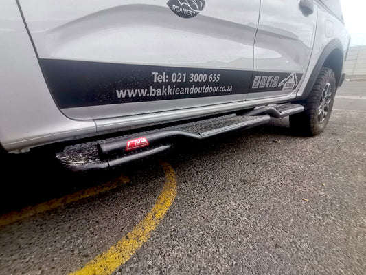 MCC Ford Ranger Next Gen (2023-Present) Twisted Style Side Steps - Double/Extended Cab