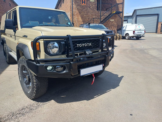 MCC Toyota Land Cruiser 70/79 Series (2024-Present) Post Type Bullbar Bumper