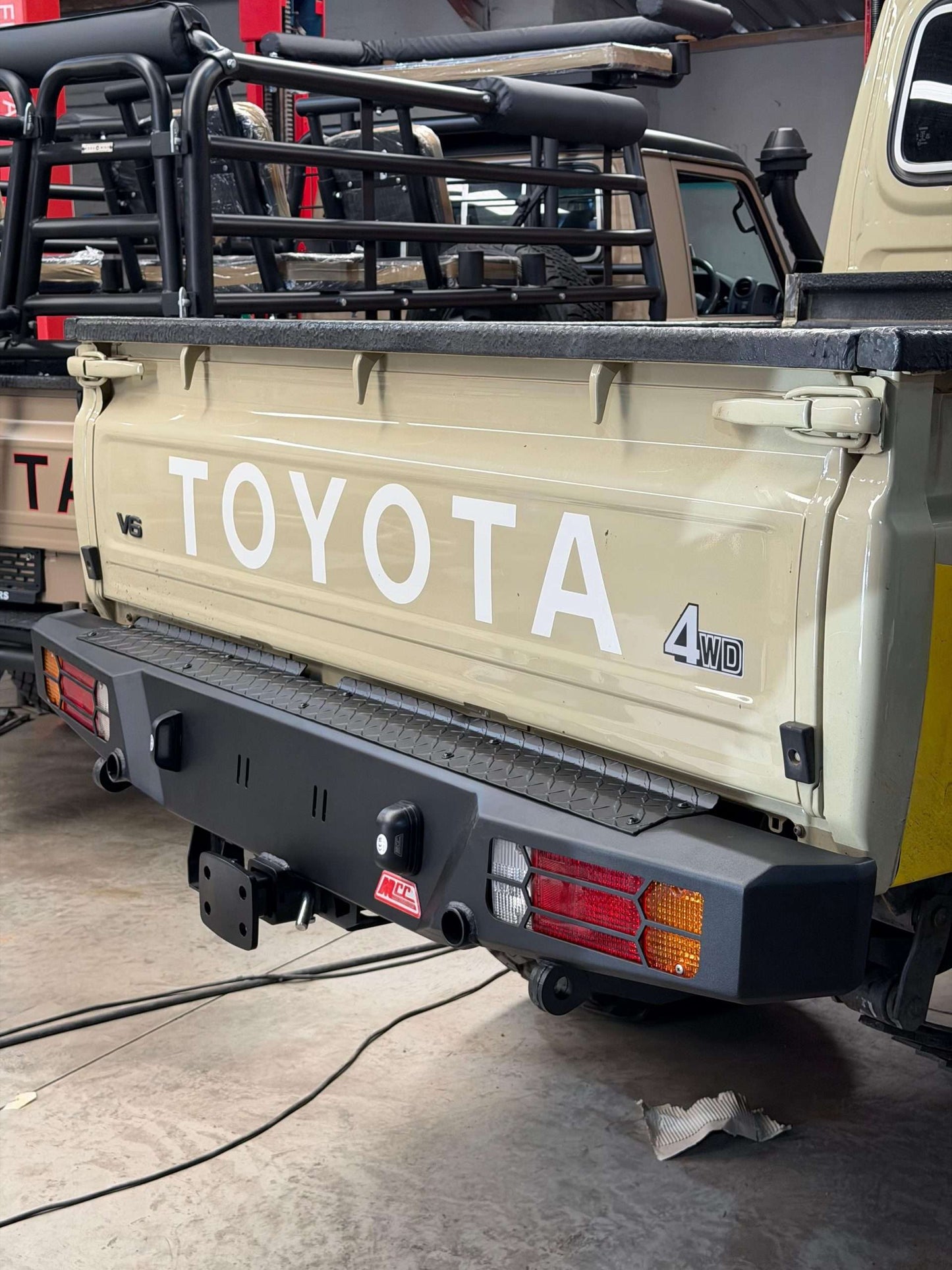 MCC Toyota Land Cruiser 79 Series Pickup (2007-Present) Rear Bumper