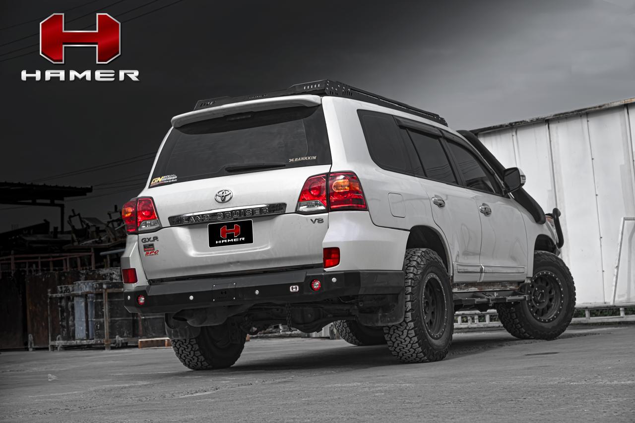 Hamer Toyota Land Cruiser LC200 (2008-2021) Night Hawk Rear Bumper