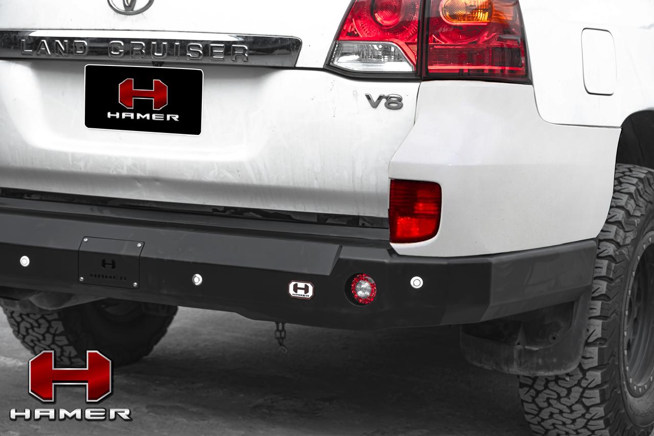 Hamer Toyota Land Cruiser LC200 (2008-2021) Night Hawk Rear Bumper