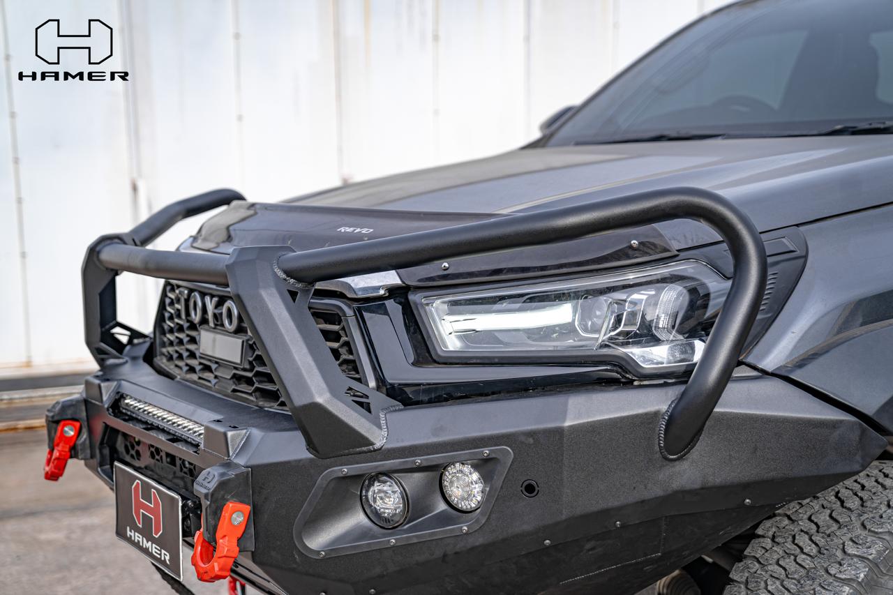 Hamer Toyota Hilux GR Sport (2024-Present) King Plus Front Bullbar Bumper