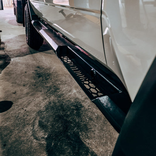WILDOG Toyota LC79 Double Cab (2024-Present) Warrior Style Rock Sliders