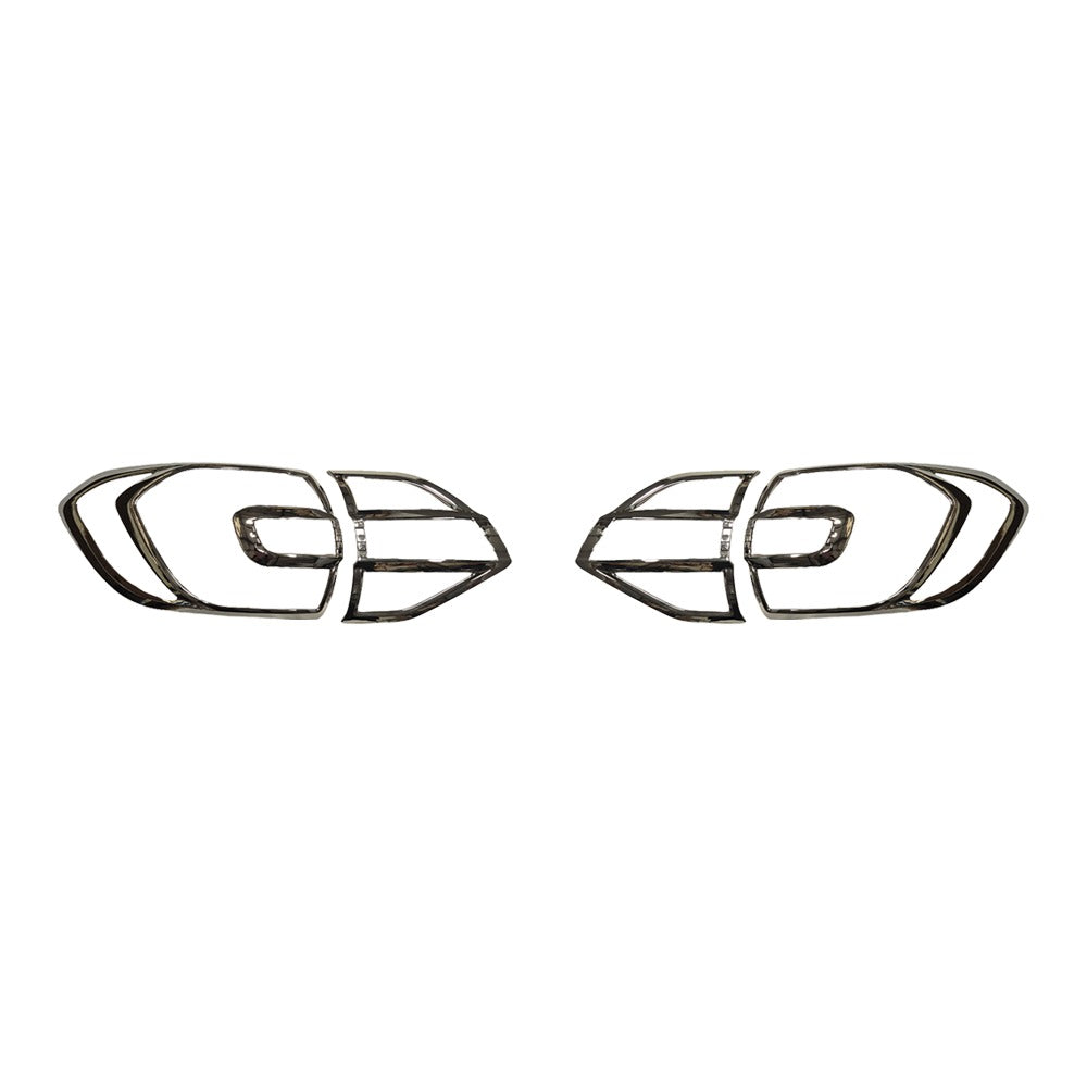 Ford Everest (2015–2022) Tail Light Trims – Chrome Finish (Pair)