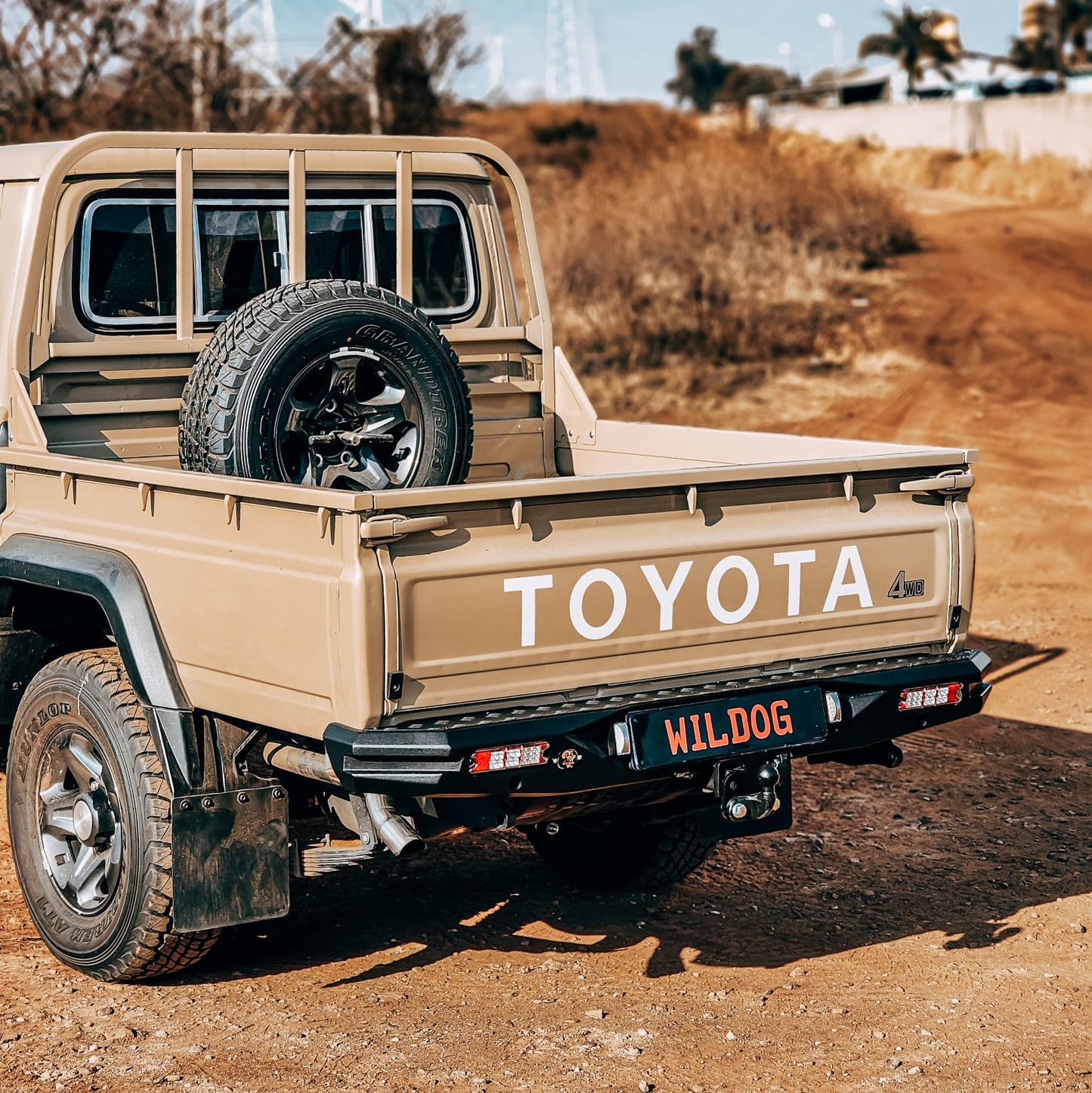 WILDOG Toyota LC79 Pickup (2024-Present) Alpha Rear Replacement Bumper