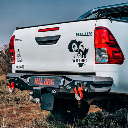 Wildog Toyota Hilux GD6 (2016-Present) Alpha 2.0 Style Rear Replacement Bumper